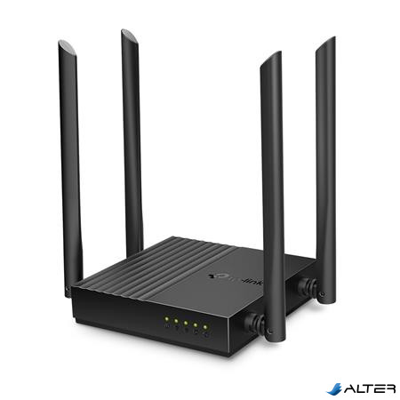 Router, WiFi Dual Band AC1200 1xWAN(1000Mbps)+4xLAN(1000Mbps), TP-LINK "Archer C64"