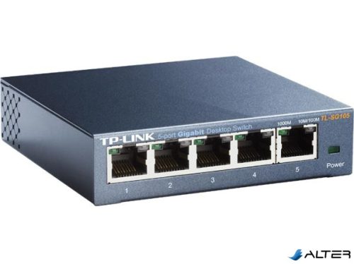 Switch, 5 port, 10/100/1000Mbps, TP-LINK "TL-SG105"