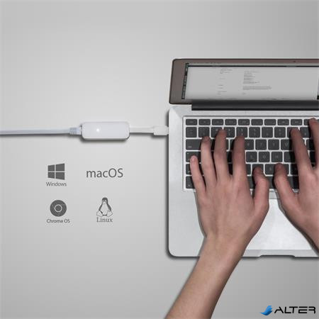 USB ethernet átalakító, USB 3.0, TP-LINK "UE300"