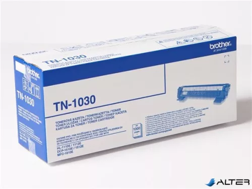 TN1030 Lézertoner HL 1110E, DCP 1510E, MFC 1810E nyomtatókhoz, BROTHER fekete, 1k