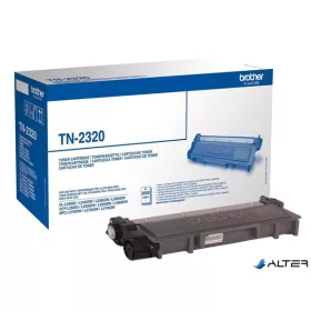 TN2320 Lézertoner HL L2300D, DCP L2500D nyomtatókhoz, BROTHER fekete, 2,6k
