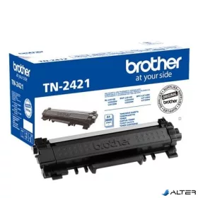 TN2421 Lézertoner MFC-L2712DN, MFCL2712DW, MFCL2732DW nyomtatókhoz, BROTHER, fekete, 3k