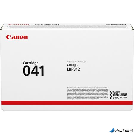 CRG-041 Lézertoner i-SENSYS LBP312x nyomtatóhoz, CANON, fekete, 10k