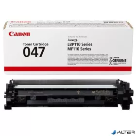  CRG047 Lézertoner i-SENSYS LBP113W, 112, MF113W nyomtatókhoz, CANON, fekete, 1,6 k