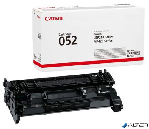 CRG-052 Lézertoner i-SENSYS MF421DW nyomtatóhoz, CANON, fekete, 3,1k