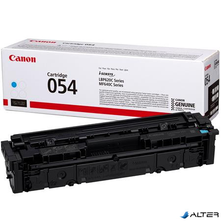 CRG-054 Lézertoner i-Sensys LBP621 623, MF641, 643 nyomtatókhoz, CANON, cián, 1,2k