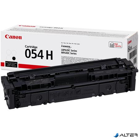 CRG-054H Lézertoner i-Sensys LBP621 623, MF641, 643 nyomtatókhoz, CANON, fekete, 3,1k