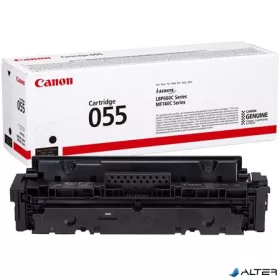   CRG-055 Lézertoner i-Sensys LPB663, 664, MF742, 744, 746 nyomtatókhoz, CANON, fekete, 2,3k