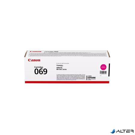 CRG-069 Lézertoner, i-SENSYS LBP 673Cdw nyomtatóhoz, CANON, magenta, 1,9k