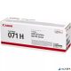 CRG-071H Lézertoner i-Sensys LBP122dw, MF272dw nyomtatókhoz, CANON, fekete, 2,5K