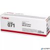 CRG-071 Lézertoner i-Sensys LBP122dw, MF272dw nyomtatókhoz, CANON, fekete, 1,2K