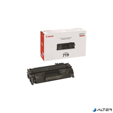 CRG-719A Lézertoner i-SENSYS LBP6300DN, 6650DN nyomtatókhoz, CANON fekete, 2,1k