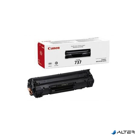 CRG-737 Lézertoner i-SENSYS MF229DW nyomtatókhoz, CANON fekete, 2,4k