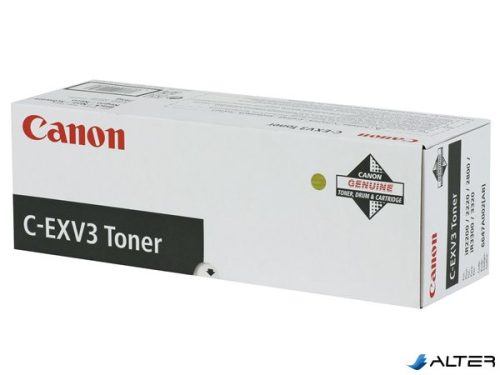 C-EXV3 Fénymásolótoner IR 2200, 2800, 3300 fénymásolókhoz, CANON, fekete, 15k