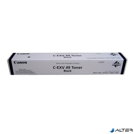 C-EXV49B Lézertoner IR C250, C350, C351 nyomtatókhoz, CANON fekete, 36k
