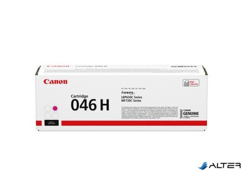 CRG-046HM Lézertoner, nagykapacitású, LBP654 nyomtatóhoz, CANON, vörös, 6,3k