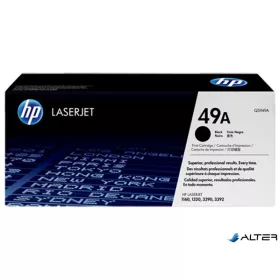   Q5949A Lézertoner LaserJet 1160, 1320, 3390 nyomtatókhoz, HP 49A, fekete, 2,5k