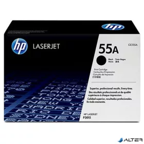CE255A Lézertoner LaserJet P3015 nyomtatóhoz, HP fekete, 6k
