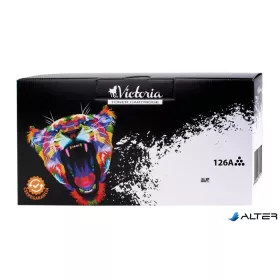 CE310A Lézertoner ColorLaserJet Pro CP1025 nyomtatóhoz, VICTORIA 126A fekete, 1,2k