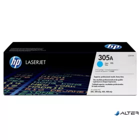 CE411A Lézertoner LaserJet Pro 300 MFP M375 nyomtatóhoz, HP 305A kék, 2,6k