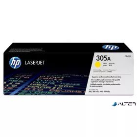 CE412A Lézertoner LaserJet Pro 300 MFP M375 nyomtatóhoz, HP 305A sárga, 2,6k