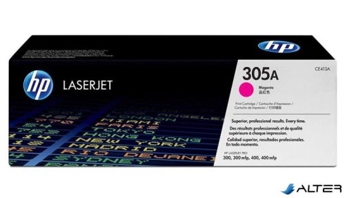 CE413A Lézertoner LaserJet Pro 300 MFP M375 nyomtatóhoz, HP 305A, magenta, 2,6k