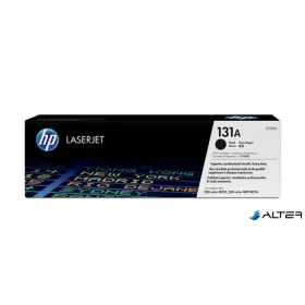 CF210A Lézertoner LaserJet Pro 200 M276N nyomtatóhoz, HP 131A fekete, 1,6k