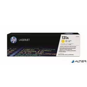   CF212A Lézertoner LaserJet Pro 200 M276N nyomtatóhoz, HP 131A, sárga, 1,8k