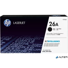 CF226A Lézertoner LaserJet Pro M402, 426 nyomtatókhoz, HP 26A fekete, 3,1k