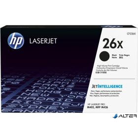 CF226X Lézertoner LaserJet Pro M402, 426 nyomtatókhoz, HP 26X fekete, 9k