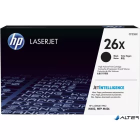 CF226X Lézertoner LaserJet Pro M402, 426 nyomtatókhoz, HP 26X fekete, 9k