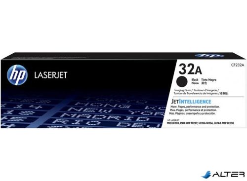 CF232A Dobegység Laserjet Pro M203, M227 nyomtatókhoz, HP 32A, fekete, 23k
