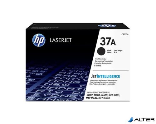 CF237A Létertoner LaserJet MFP M631,632,633,M607,608,609 nyomtatókhoz, HP, CF237A, fekete, 11K