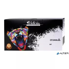   Kompatibilis Lézertoner Laserjet Pro M15, M28 nyomtatókhoz, VICTORIA TECHNOLOGY 44A, fekete, 1k (CF244A alternatíva)