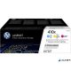CF252XM Lézertoner multipack Color LaserJet Pro M452, M477 nyomtatókhoz, HP 410X, c+m+y, 3*5k