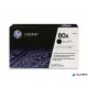 CF280A Lézertoner LaserJet Pro 400 M401 sorozat, M425 nyomtatókhoz, HP 80A, fekete, 2,7k