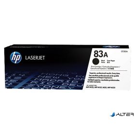 CF283A Lézertoner LaserJet Pro M125, M126, M127, M128 nyomtatókhoz, HP fekete, 1,5k