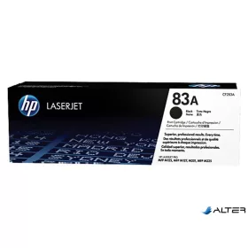 CF283A Lézertoner LaserJet Pro M125, M126, M127, M128 nyomtatókhoz, HP fekete, 1,5k