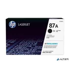   CF287A Lézertoner LaserJet M506, M527 nyomtatókhoz, HP 87A, fekete, 9k