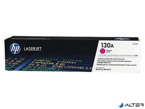 CF353A Lézertoner Color LaserJet Pro MFP M176n nyomtatóhoz, HP 130, magenta, 1k