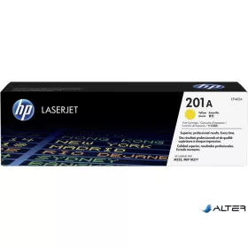 CF402A Lézertoner Color LaserJet Pro M252,M277 nyomtatóhoz, HP 201A sárga 1,4k