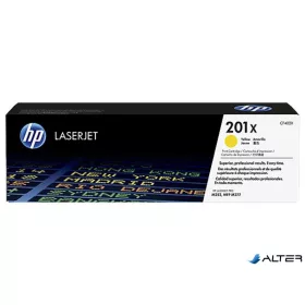   CF402X Lézertoner Color LaserJet Pro M252,M277 nyomtatóhoz, HP 201X, sárga, 2,3k