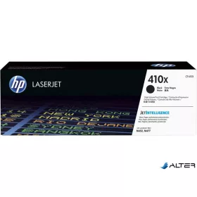 CF410X Lézertoner ColorLaserJet M452/477 nyomtatókhoz, HP fekete, 6,5k