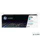 CF411X Lézertoner ColorlaserJet M452/477 nyomtatókhoz, HP 410X, cián, 5k
