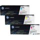 CF440AM Lézertoner multipack LaserJet M476 nyomtatóhoz, HP 312A c+m+y, 3*2,7k