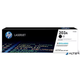   CF540A Lézertoner HP ColorLaserJet Pro MFP M280nw, MFP M281fdn, MFP M281fdw nyomtatókhoz, HP 203A, fekete, 1,4k