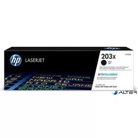   CF540X Lézertoner HP ColorLaserJet Pro MFP M280nw, MFP M281fdn, MFP M281fdw nyomtatókhoz, HP 203X, fekete, 3,2k