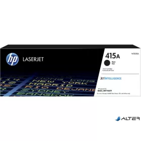   W2030A Lézertoner Color LaserJet Pro M454, MFP M479 nyomtatókhoz, HP 415A, fekete, 2,4k