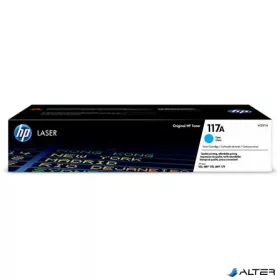   W2071A Lézertoner Color Laser 150, MFP178, MFP179 nyomtatókhoz, HP 117A, cián, 0,7k