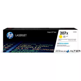   W2212X Lézertoner Color LaserJet Pro M182N, M183FW nyomtatókhoz, HP 207X, sárga, 2,45k